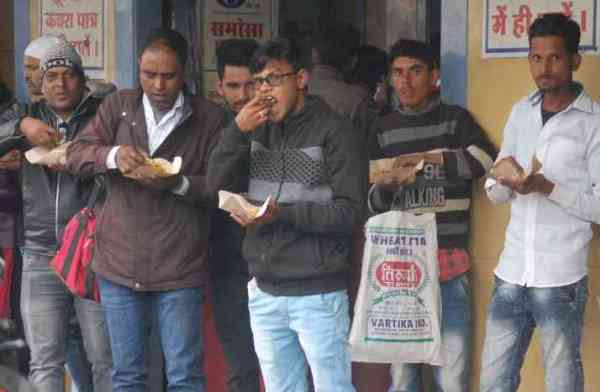 Rain in Winter Season