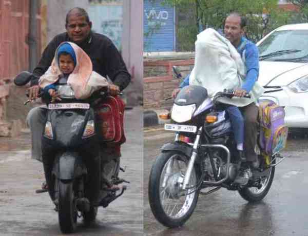 Rain in Winter Season