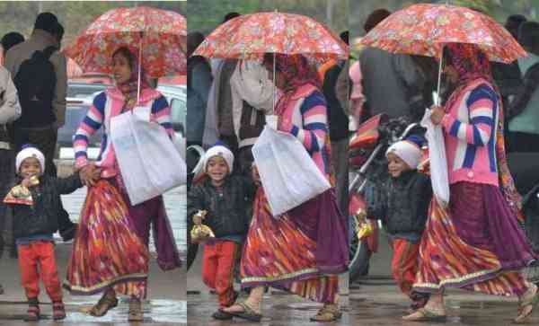 Rain in Winter Season