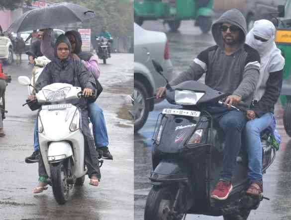 Rain in Winter Season