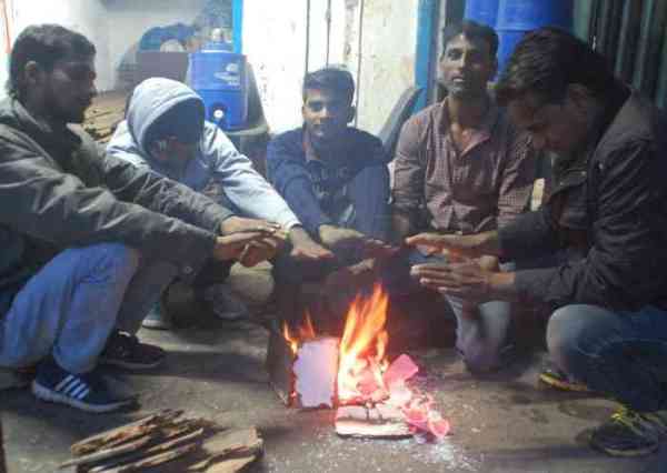 Rain in Winter Season