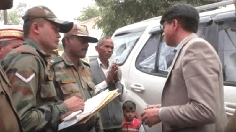 DM Yogesh Kumar help for army soldier in Amethi UP news
