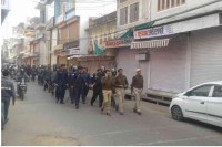 Section 144 imposed in Chomu Markets open 3rd Day Police trying to arrest accused