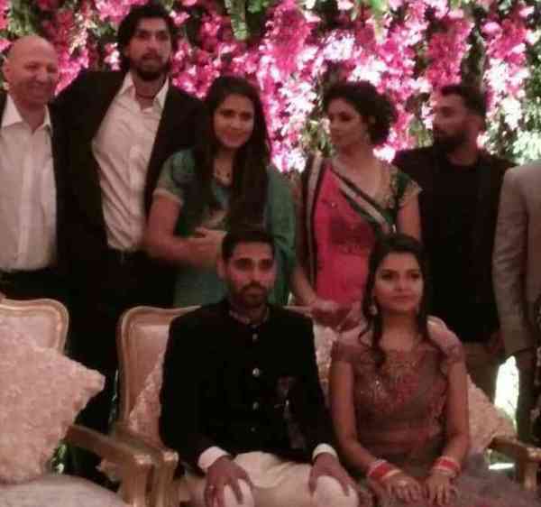 Bhuvneshwar Kumar reception ceremony in Delhi
