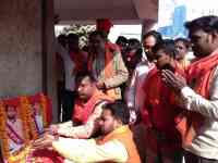 सीएम योगी की हिन्दू युवा वाहिनी ने मनाया शौर्य दिवस