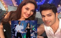 madhuri dixit and varun dhawan