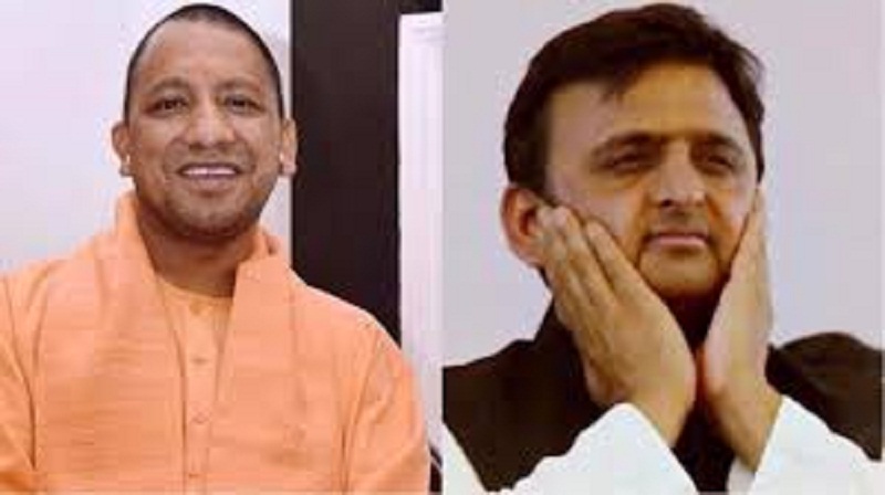 CM Yogi Adityanath and Akhilesh Yadav