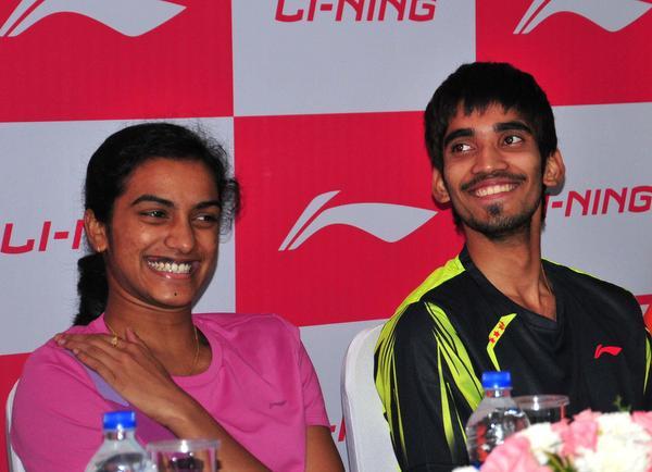 sindhu and srikant in the beginning of there badminton journey