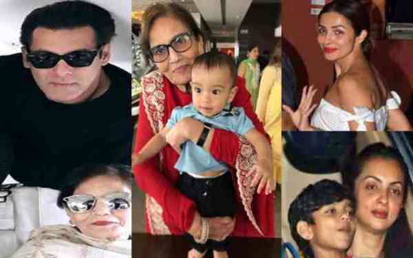 इस तरह सलमान ने मनाया अपनी मां का जन्मदिन, अर्पिता.. मलाइका..जैकलीन संग ये सेलेब्स आए नजर...