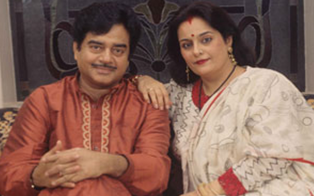 shatrughan sinha and Poonam Sinha