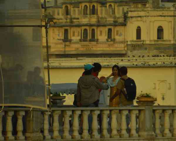 dhadak film shooting in udaipur