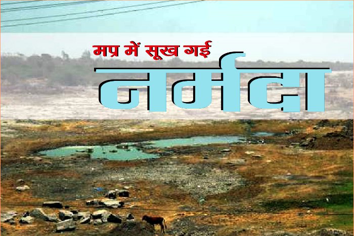 narmada river dry in MP