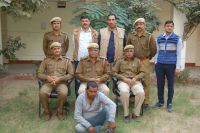 -बालोतरा.पुलिस की गिरफ्त में चोरी का शातिर आरोपित।