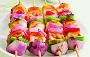 Mexican veg kebab