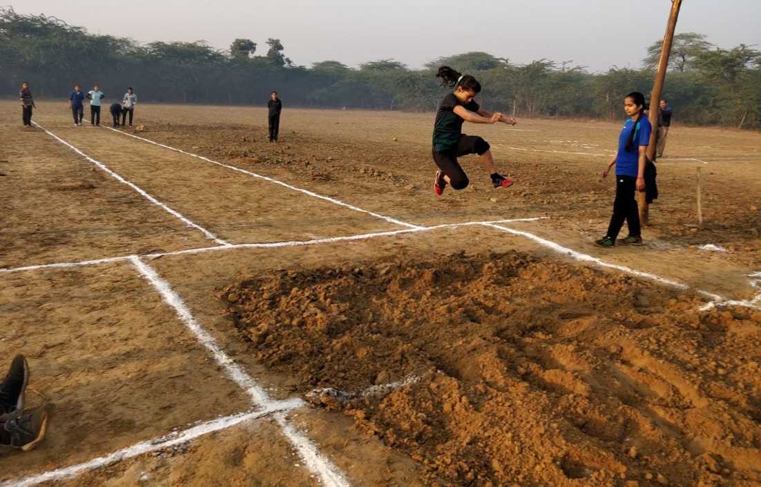 Track, athletics, sports, talent, clearing, bhind news, bhind news in hindi, mp news