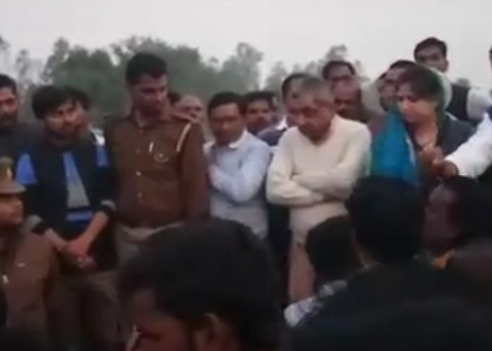 bjp mp priyanka rawat abusing sdm