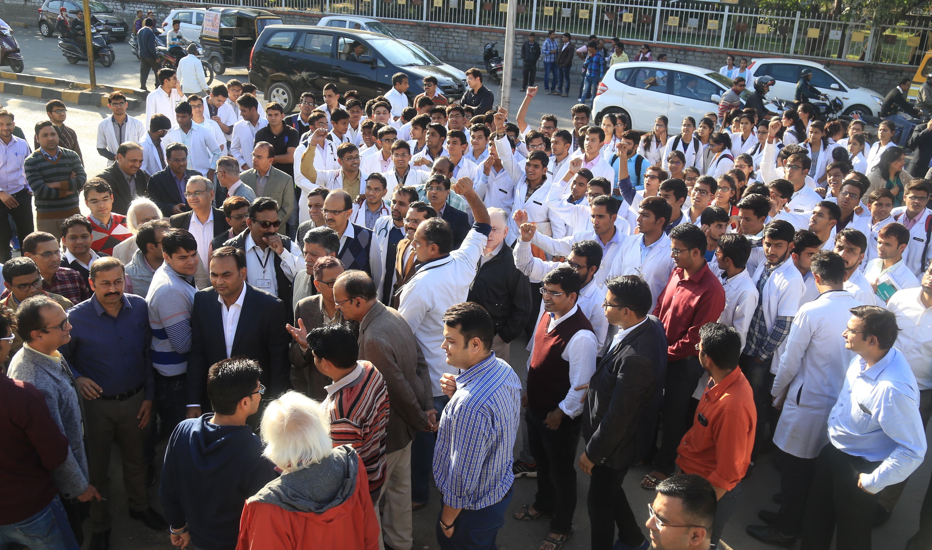 doctors protest udaipur