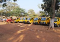 Garbage, brick, cement, electricity, product, tracheing ground, shivpuri news, shivpuri news in hindi, mp news