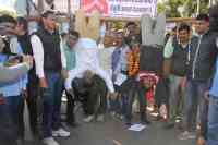 government teachers protest in jodhpur