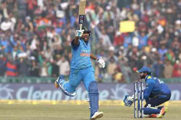 Photo Gallery : rohit sharma scored 3rd double century India best SL