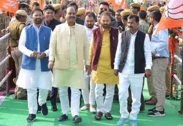 Inauguration of Parwar River Irrigation Project 