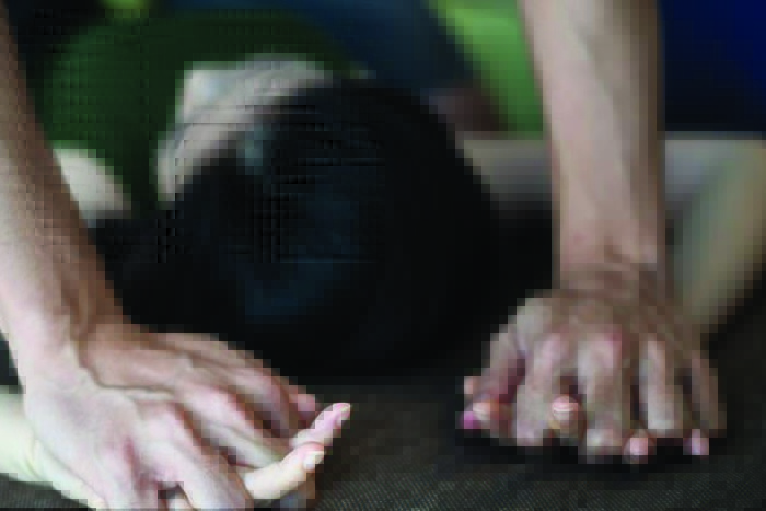 misbehave with widow woman in sriganganagar