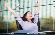 happy at office