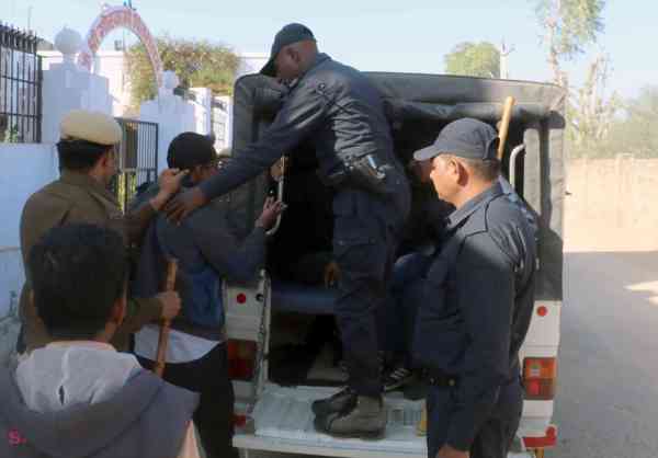 Fathepur Lathi Charge