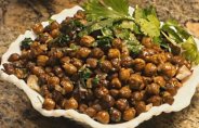 Sookhe kale chane