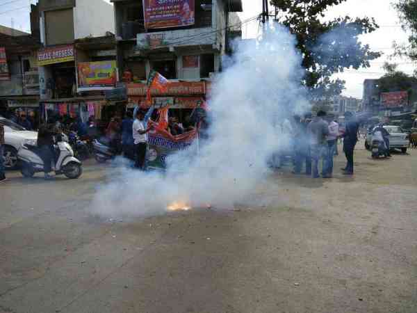 Gujarat and Himanchal Pradesh Election Result 2017 Wining Celebration