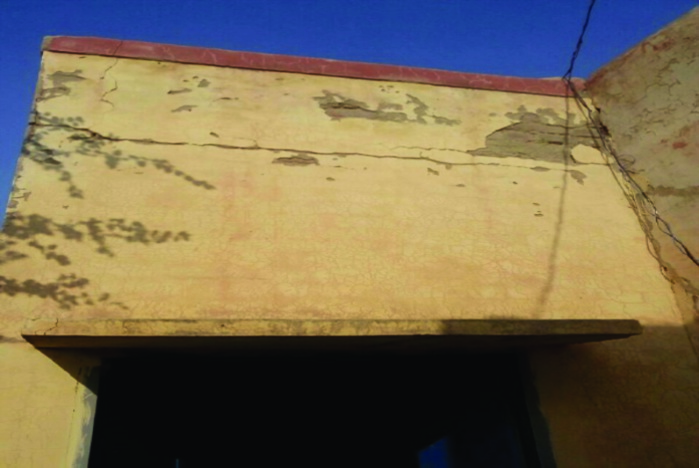 hospital building in bad situation