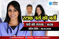 Staff Nurse Vacancy 2018