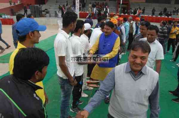 Cricket competition in pali