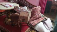 The officer was in the office took the thieves in the house