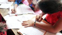 semi annually exam Indiscriminately Copying in singrauli