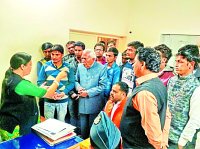 छात्रों ने  जयपुर में उच्च शिक्षा मंत्री से मुलाकात कर उन्हें महाविद्यालय समस्याओं से अवगत करवाया।