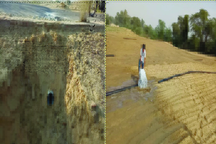 pipe broke in birmana