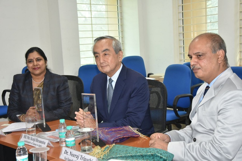 जापान के राजदूत बीएचयू में