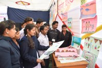 disabled children Participate in Rangoli competition in satna