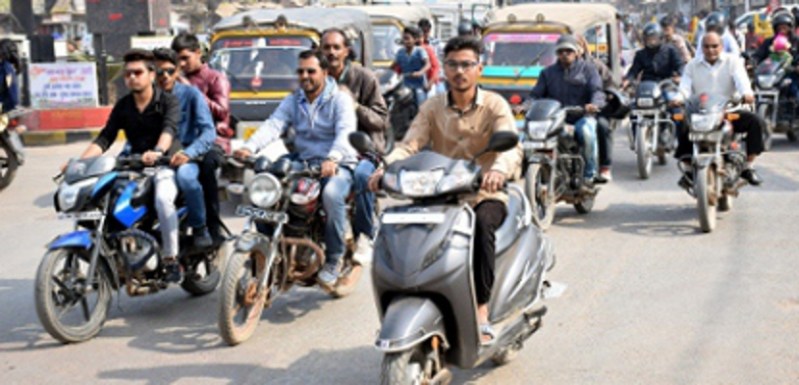 Colour Coding status Auto in satna Madhya pradesh