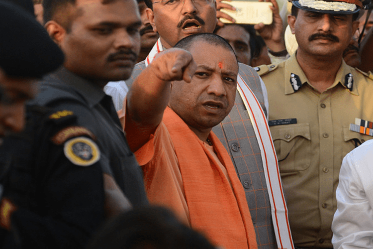 CM Yogi Adityanath road show in Mumbai for investor summit 2018