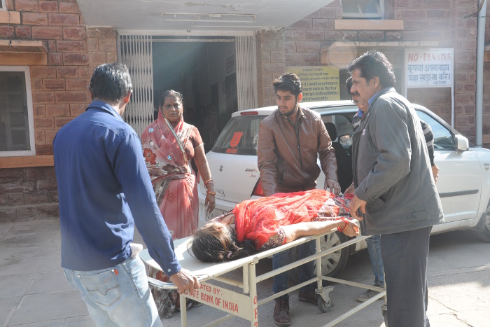 poor condition of patients due to doctors strike