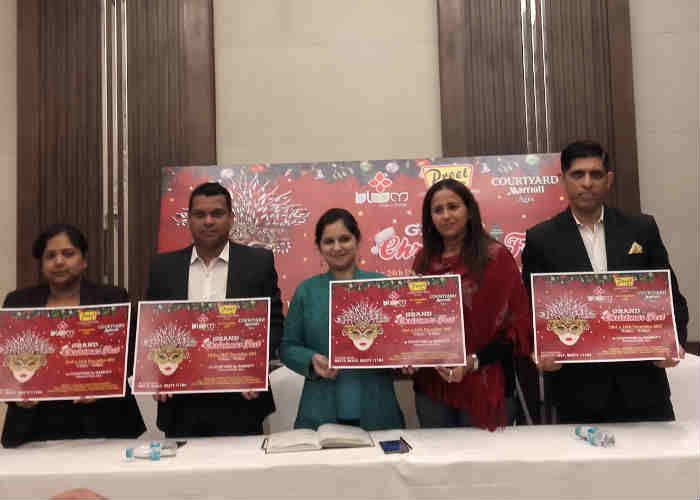 The Grand Christmas Fest, Courtyard by Marriott, Bloom by Pooja and Rimpi, The Grand Christmas Fest, The Grand Christmas Fest in Agra, Christmas festival, talent hunt
