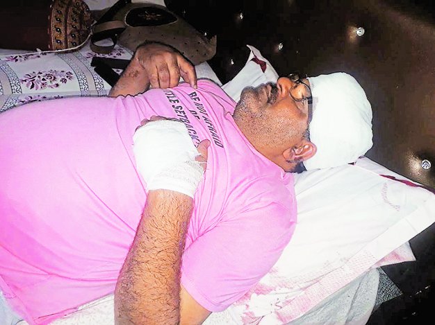 Crime, crime in quota, Police department, Police investigation, Case record, Knife attack, News agency, News agency operator, Gummanpura police station area, Shopping center, Mahindra news agency, Attacker, Kota, Kota patrika, Kota patrika news, Rajasthan patrika 