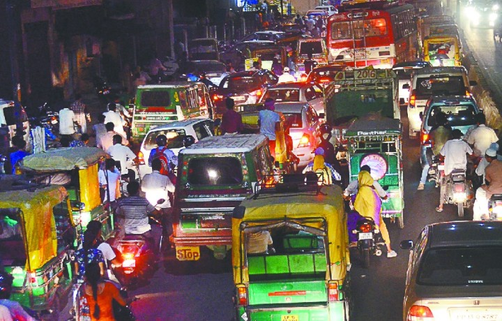 Traffic Jam in kota