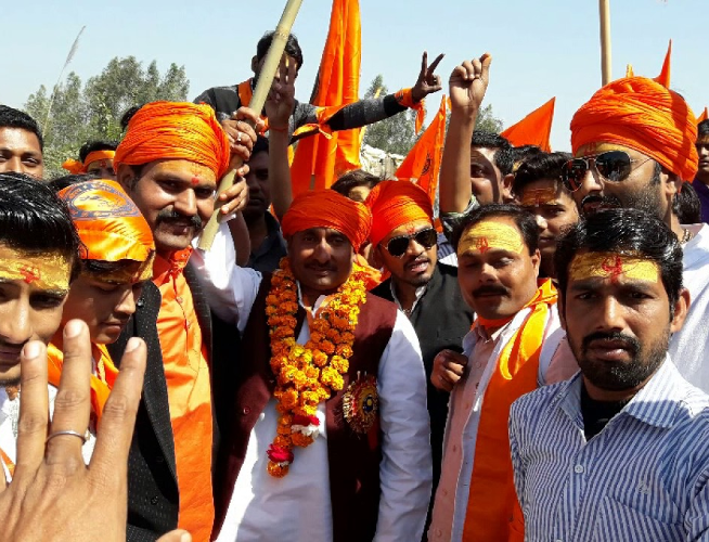 Hindu Jagran Manch Vimal Dwivedi on 25 December Christmas Day Unnao