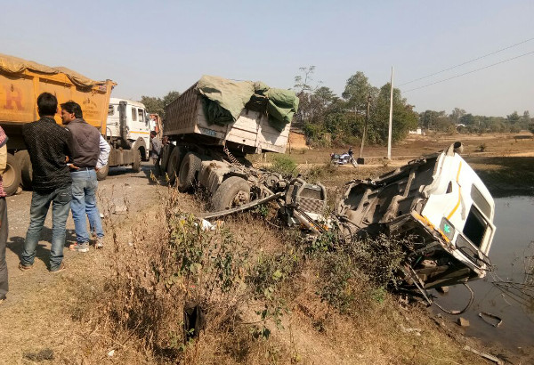 Trailer accident