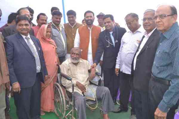 Health Camp in Kanwas Organised by Patrika and Rotary Club Kota