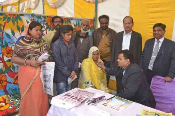 Health Camp in Kanwas Organised by Patrika and Rotary Club Kota