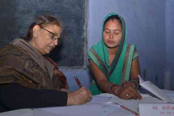 Health Camp in Kanwas Organised by Patrika and Rotary Club Kota